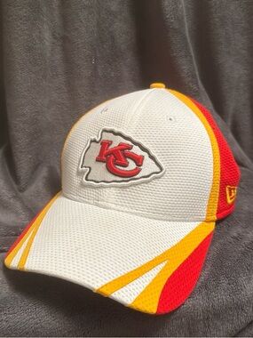 New Era Red and Gray Hat - Small/Medium